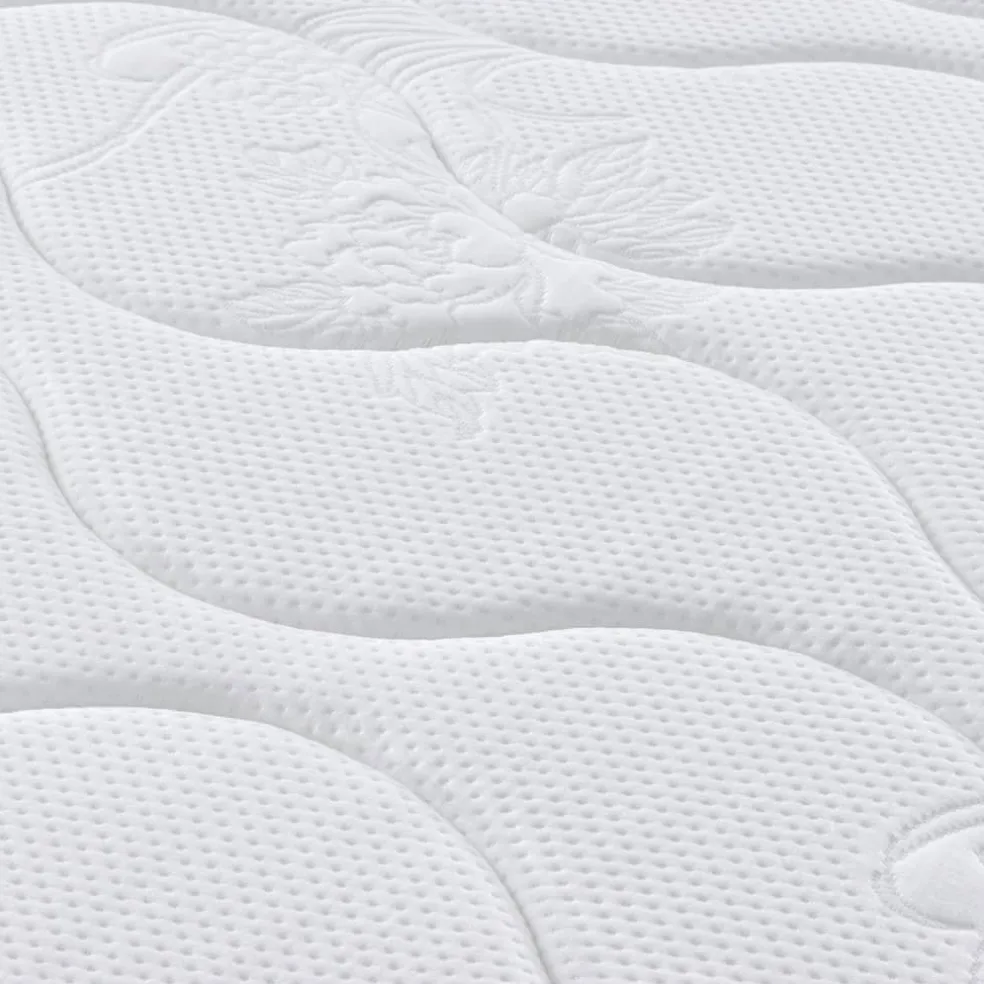 vidaXL Bonell pocketvering matras Medium 80 x 200 cm Wit