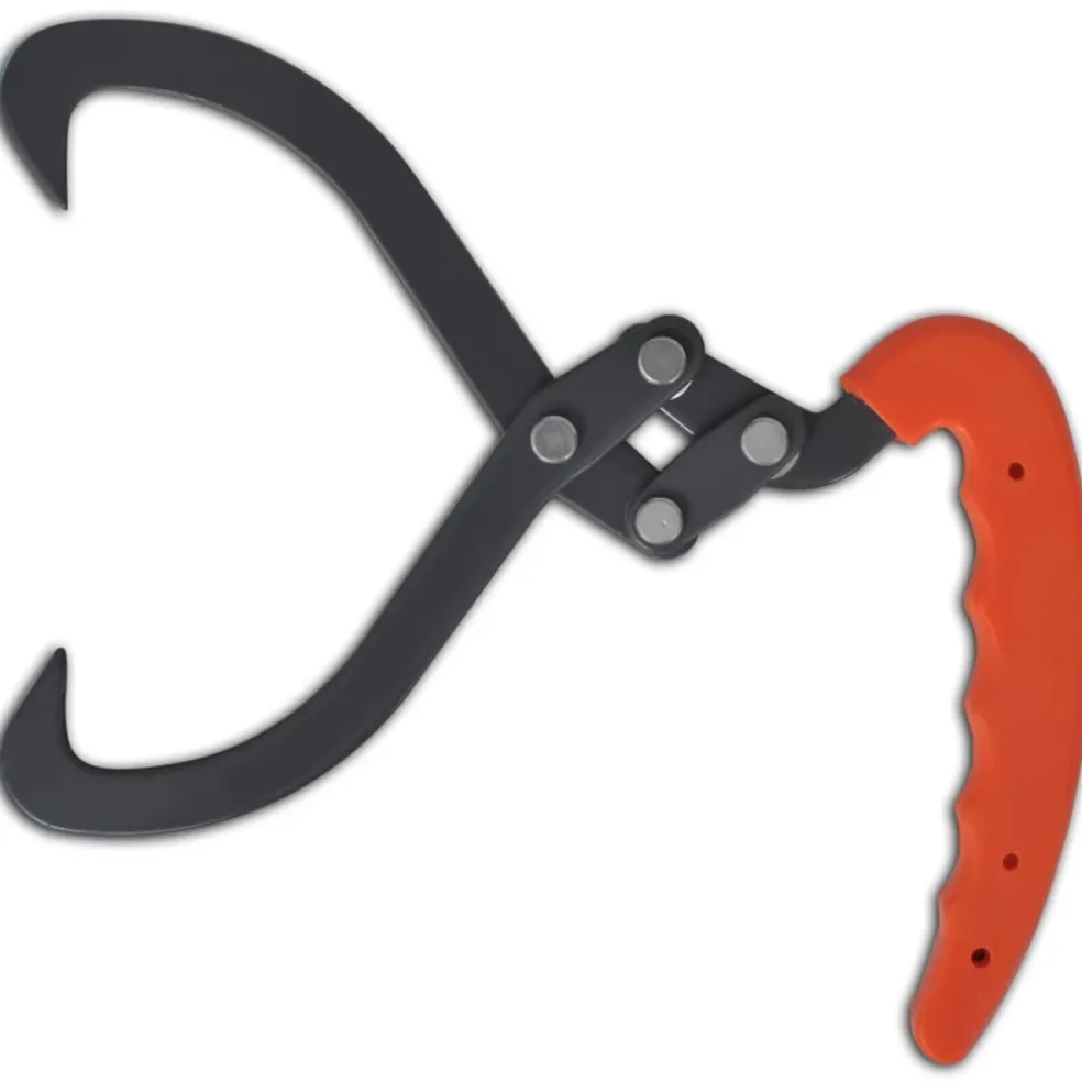 vidaXL Boomtangen 4 st met PVC handvat