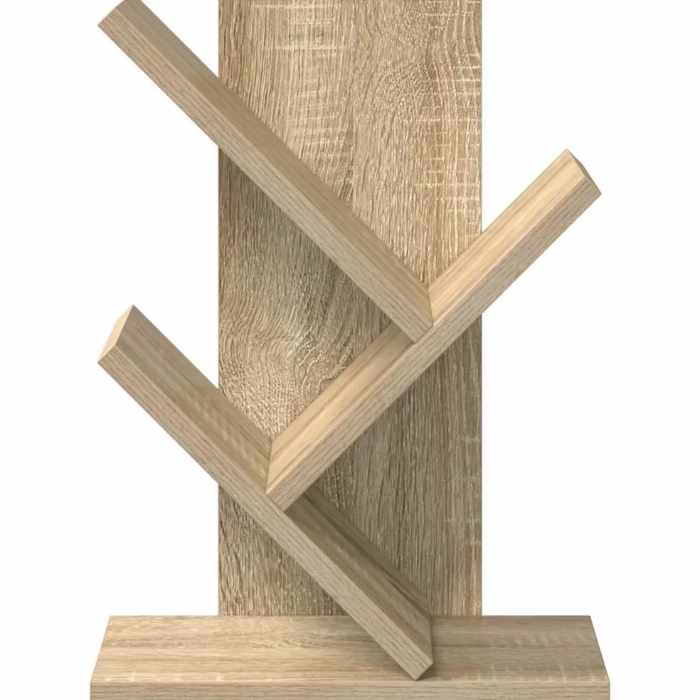 vidaXL Boomvormige boekenplank met 3 planken 30 x 18 x 40 cm