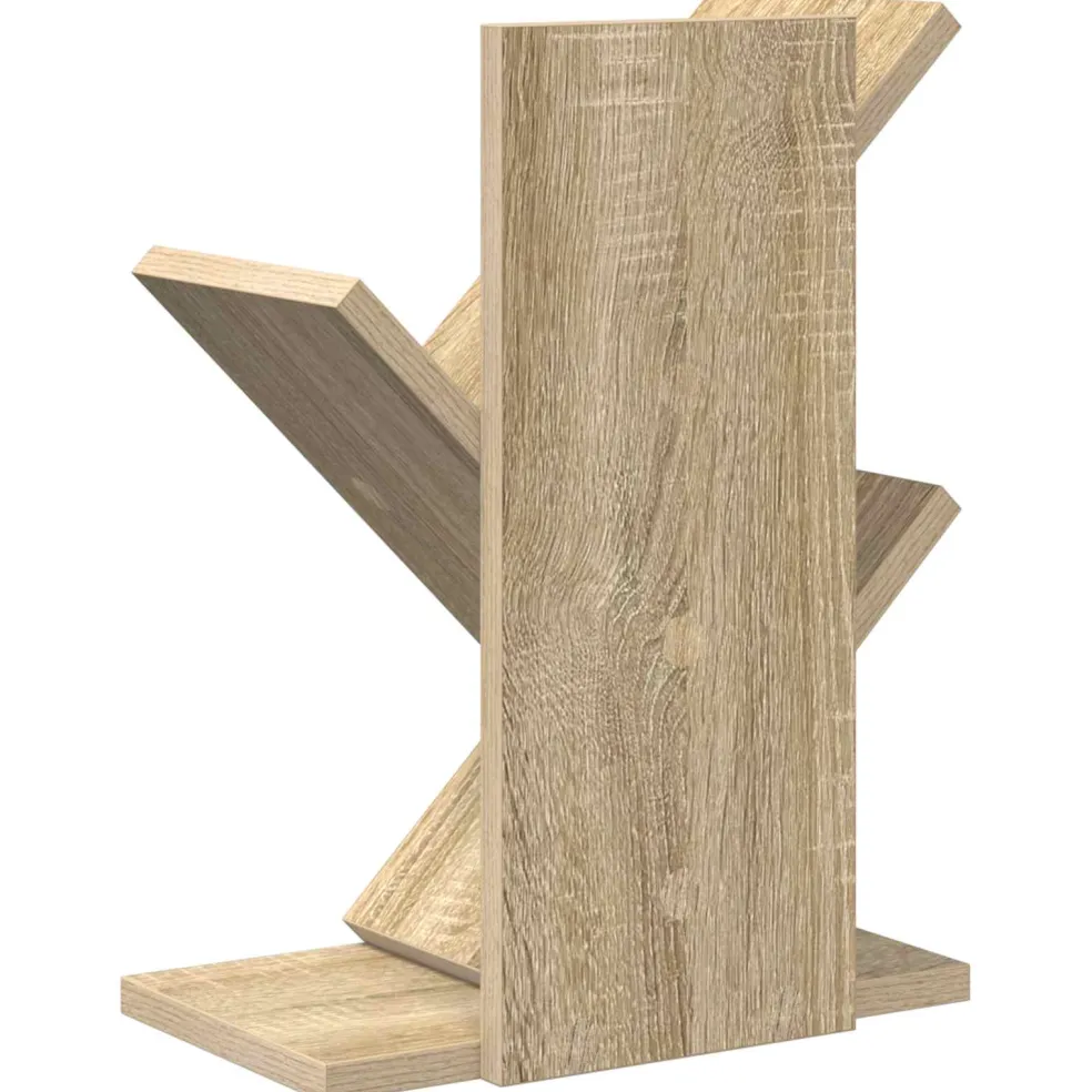 vidaXL Boomvormige boekenplank met 3 planken 30 x 18 x 40 cm