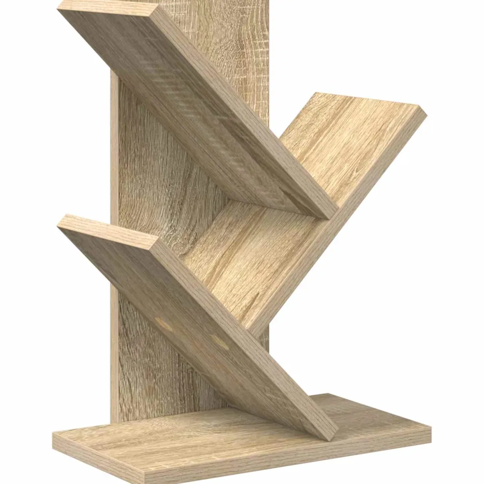 vidaXL Boomvormige boekenplank met 3 planken 30 x 18 x 40 cm