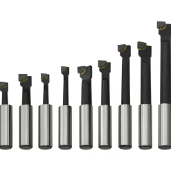 vidaXL Boorfrezen 9 st met houtbasis 12 mm