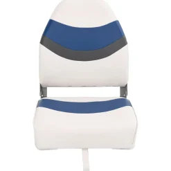 vidaXL Bootstoelen 2 st inklapbaar met hoge rugleuning 44x38x55 cm