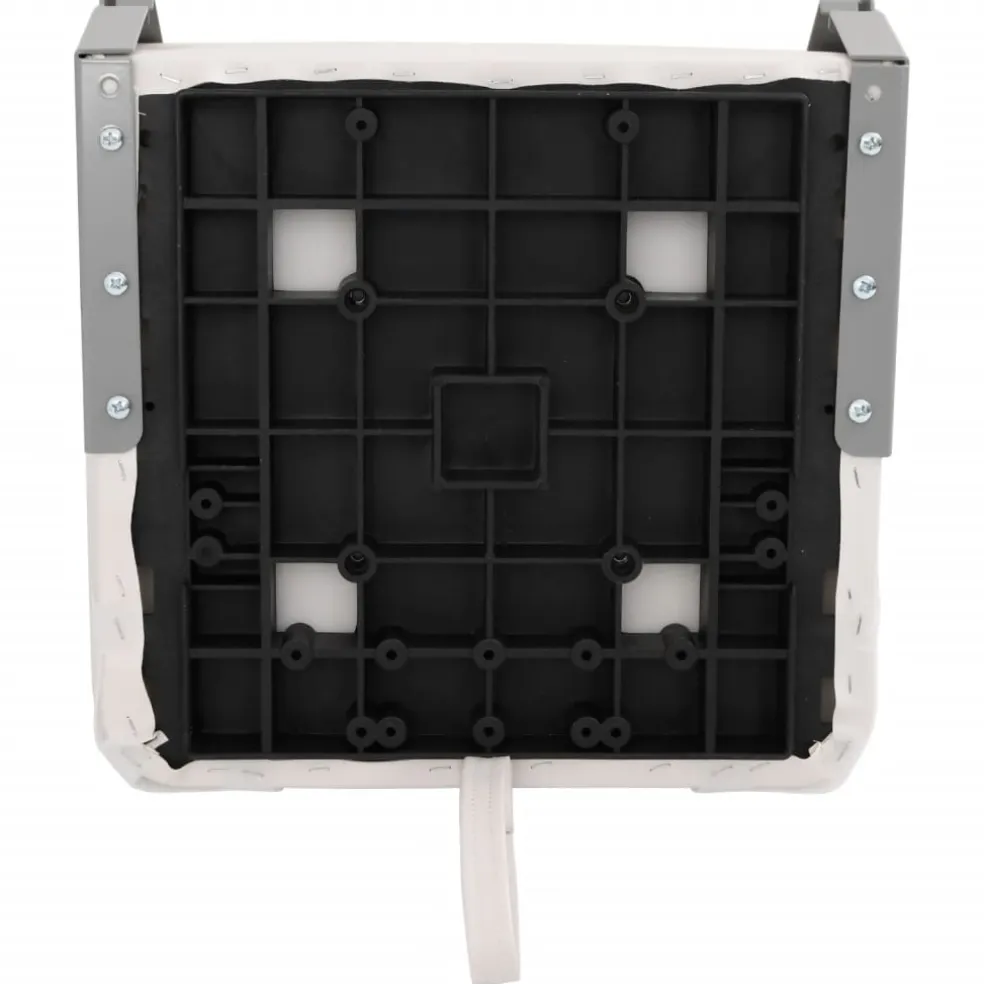 vidaXL Bootstoelen 2 st inklapbaar met hoge rugleuning 44x38x55 cm