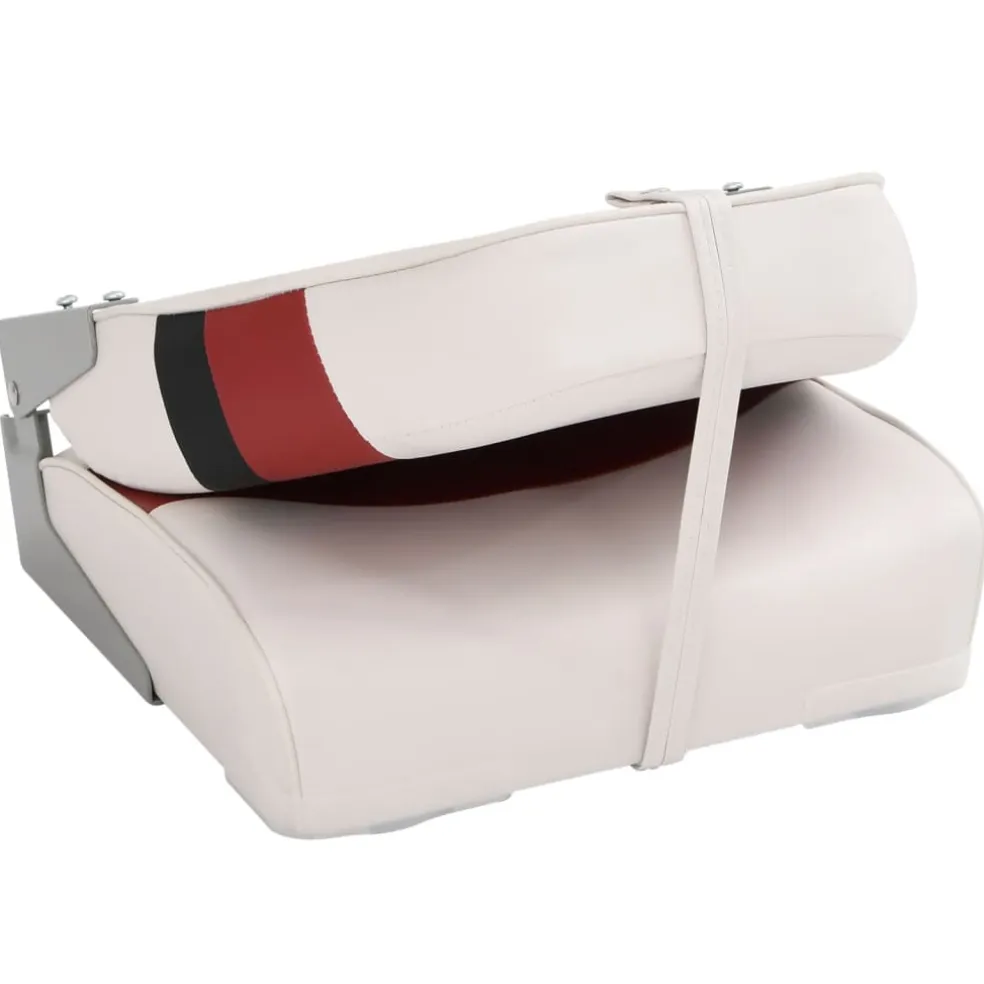 vidaXL Bootstoelen 2 st inklapbaar met hoge rugleuning 44x38x55 cm