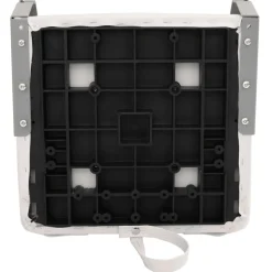 vidaXL Bootstoelen 2 st inklapbaar met hoge rugleuning 44x38x55 cm