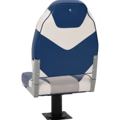 vidaXL Bootstoel met poot 360° draaibaar