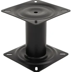 vidaXL Bootstoelpoot 18 cm staal zwart