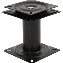 vidaXL Bootstoelpoot met 360° draaiplateau staal