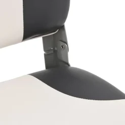 vidaXL Bootstoel 1 set inklapbaar lage rugleuning fixeerlus