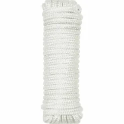 vidaXL Boottouw 10 mm 6 m Wit Polyester