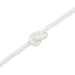 vidaXL Boottouw 10 mm 6 m Wit Polyester