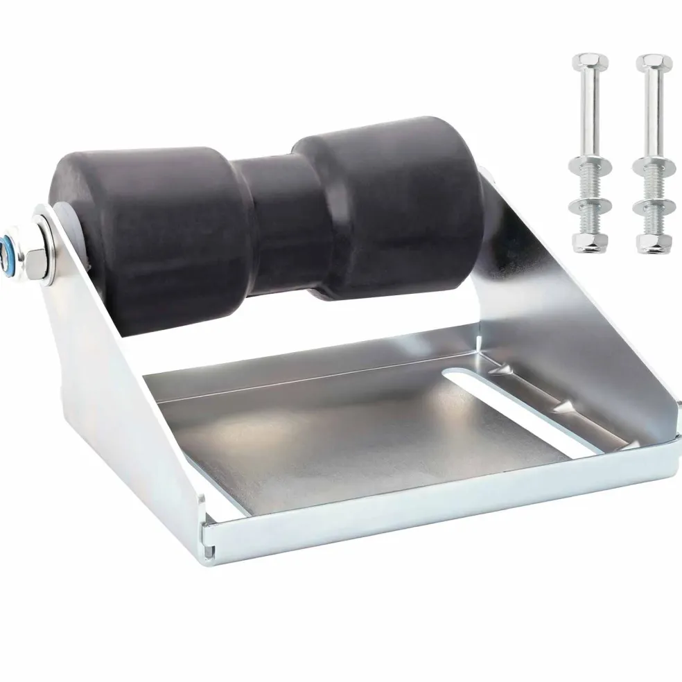 vidaXL Boot Trailer Roller met Beugel 20,3 cm Gegalvaniseerd staal