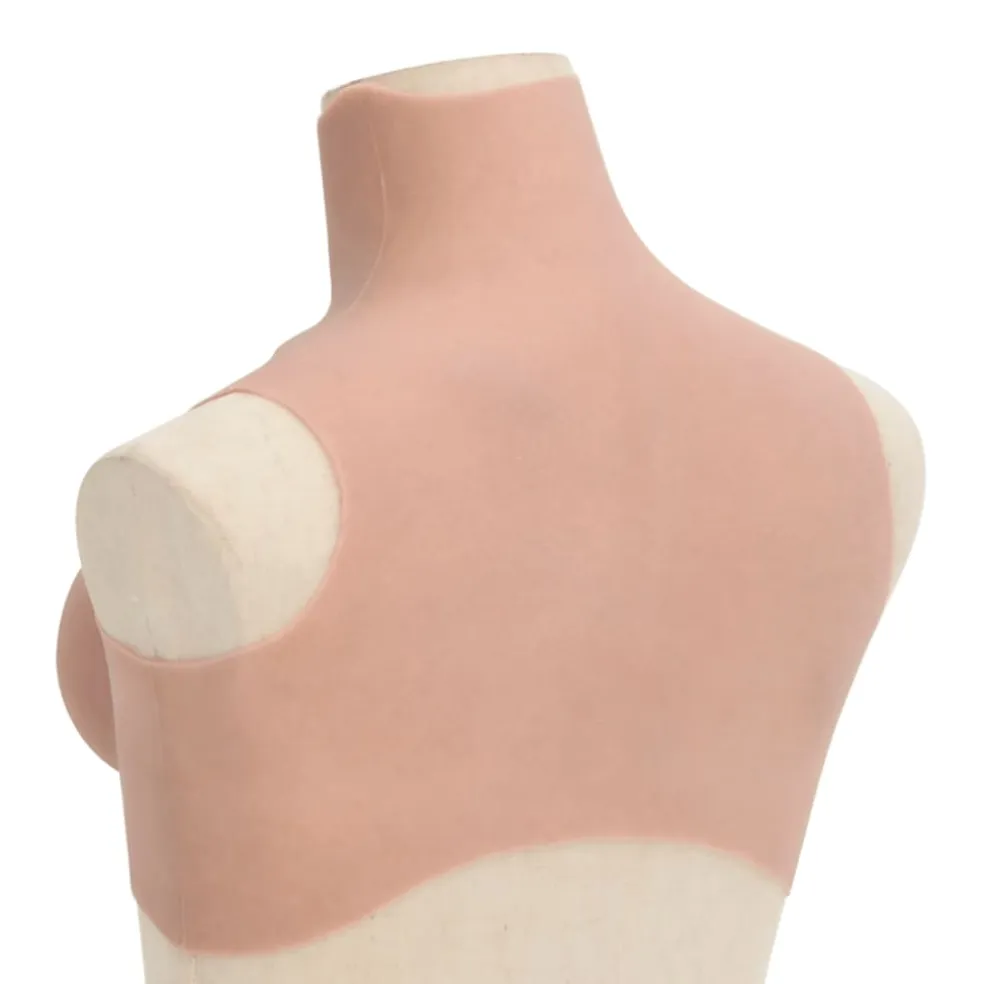 vidaXL Borstprothese B-cup silicone naturel