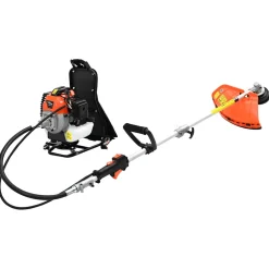 vidaXL Bosmaaier rugzak design 52 cc 1,45 kW oranje