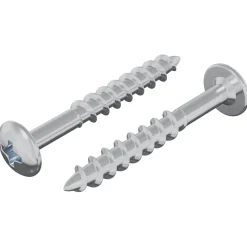 vidaXL Bout 2 st Zilver 9,8 x 35 mm IJzer