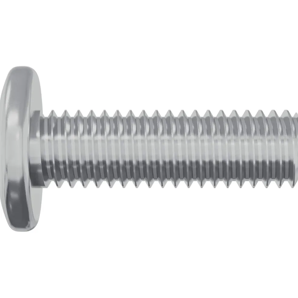 vidaXL Bout 2 st Zilver 8 x 25 mm Staal