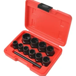 vidaXL Boutverwijdering set 11-delig staal