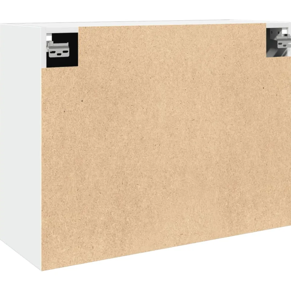 vidaXL Bovenkast Lyon 80x31x60 cm bewerkt hout betongrijs