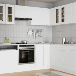 vidaXL Bovenkast Lyon 60x31x60 cm bewerkt hout wit