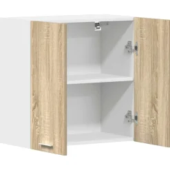 vidaXL Bovenkast Lyon 60x31x60 cm bewerkt hout sonoma eikenkleurig