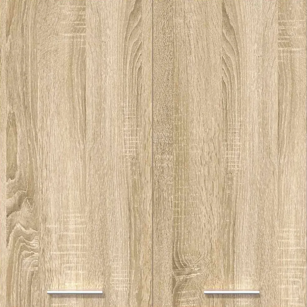 vidaXL Bovenkast Lyon 60x31x60 cm bewerkt hout sonoma eikenkleurig