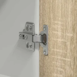 vidaXL Bovenkast Lyon 60x31x60 cm bewerkt hout sonoma eikenkleurig