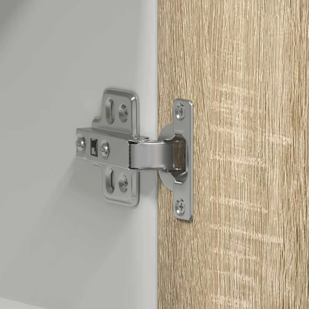 vidaXL Bovenkast Lyon 60x31x60 cm bewerkt hout sonoma eikenkleurig