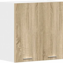 vidaXL Bovenkast Lyon 60x31x60 cm bewerkt hout sonoma eikenkleurig