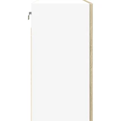 vidaXL Bovenkast Lyon 80x31x60 cm bewerkt hout sonoma eikenkleurig