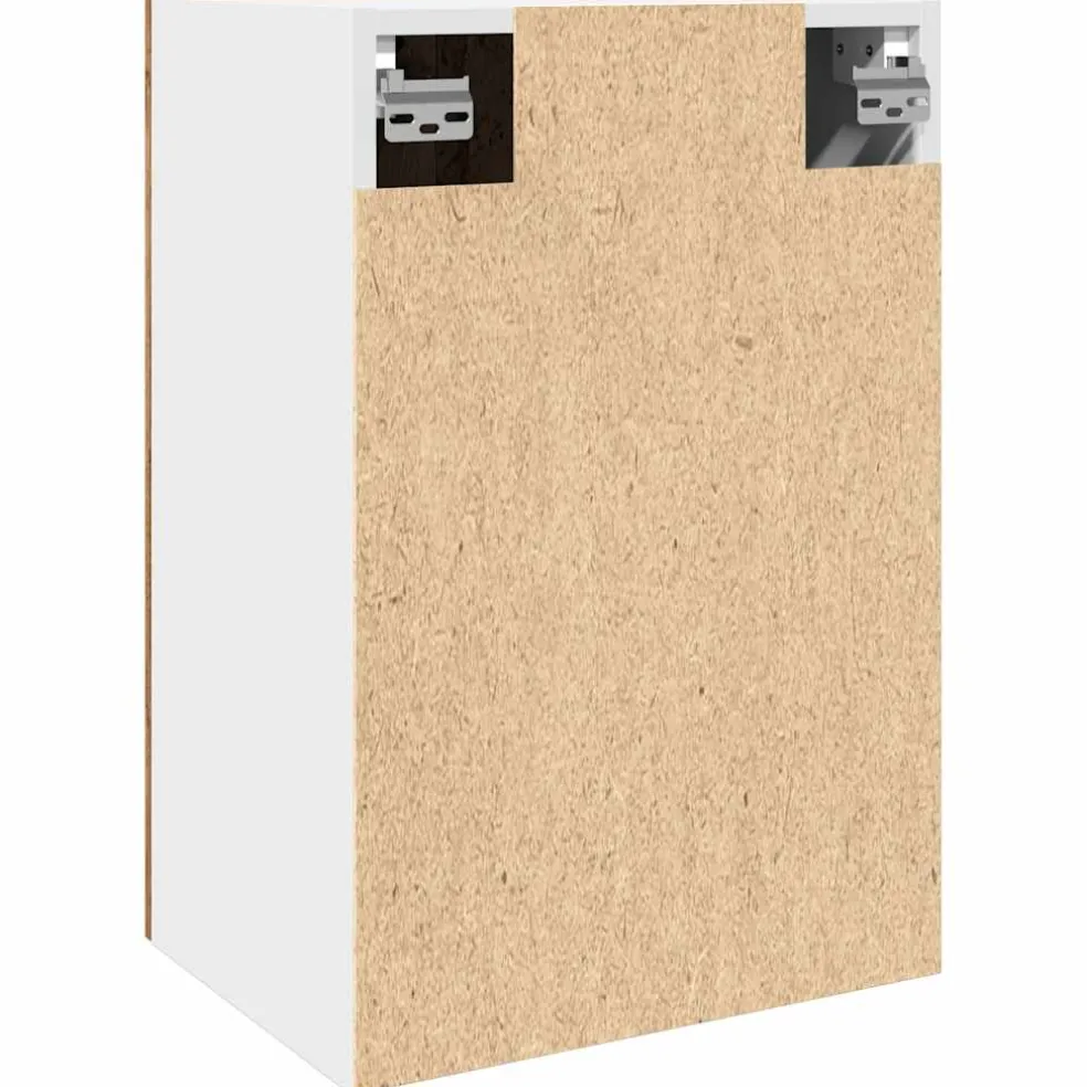 vidaXL Bovenkast Lyon 40x31x60 cm bewerkt hout oud houtkleurig