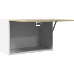 vidaXL Bovenkast Lyon 60x31x40 cm bewerkt hout sonoma eikenkleurig