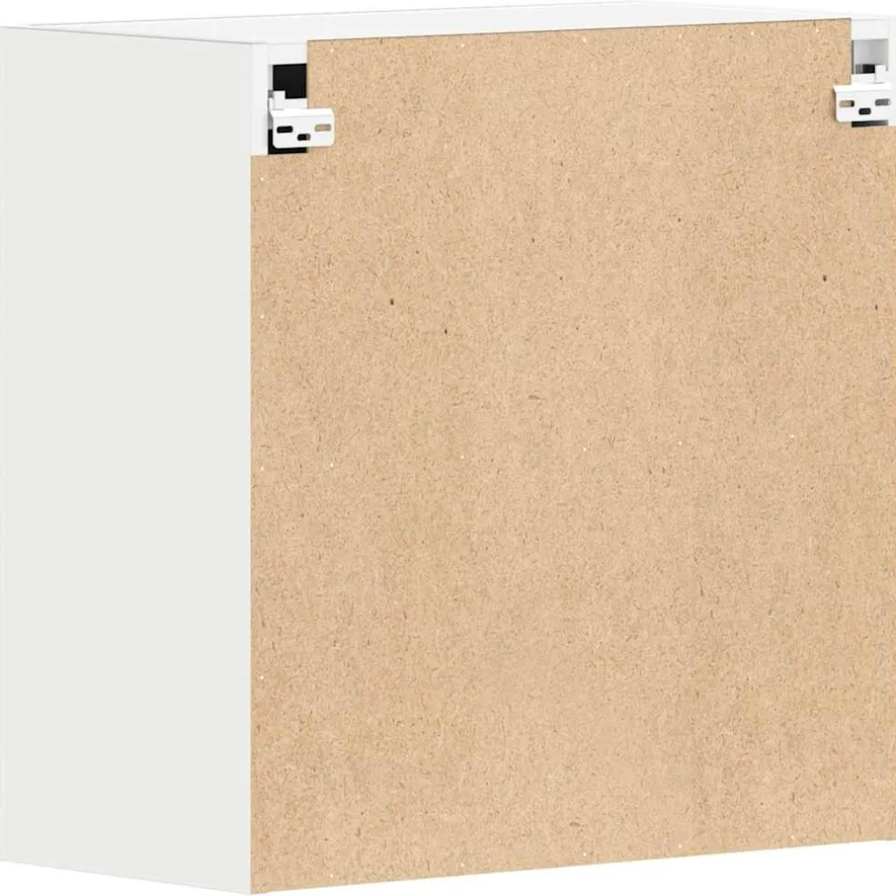 vidaXL Bovenkast Lyon 60x31x60 cm bewerkt hout wit