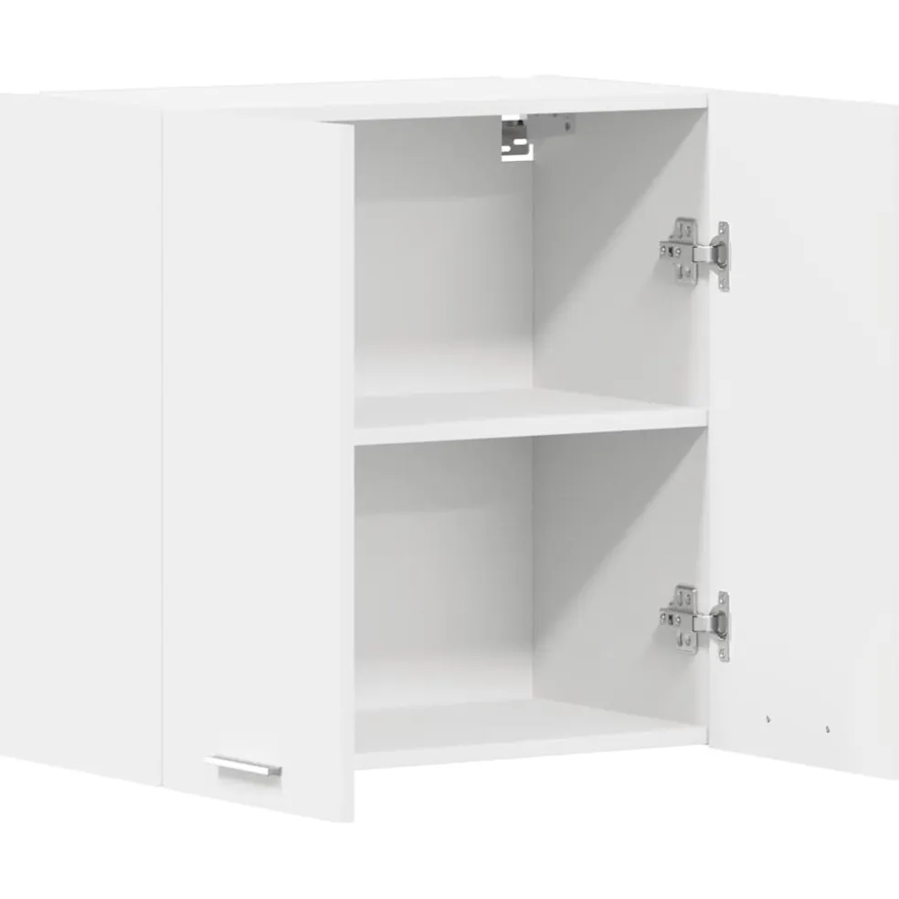 vidaXL Bovenkast Lyon 60x31x60 cm bewerkt hout wit