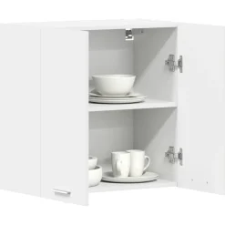 vidaXL Bovenkast Lyon 60x31x60 cm bewerkt hout wit