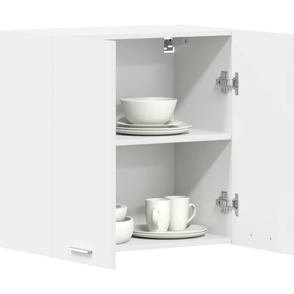 vidaXL Bovenkast Lyon 60x31x60 cm bewerkt hout wit