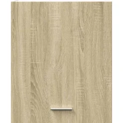 vidaXL Bovenkast Lyon 50x31x60 cm bewerkt hout sonoma eikenkleurig