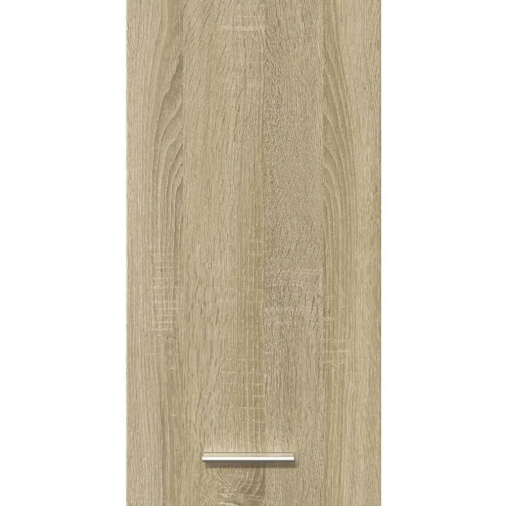 vidaXL Bovenkast Lyon 29,5x31x60 cm bewerkt hout sonoma eikenkleurig