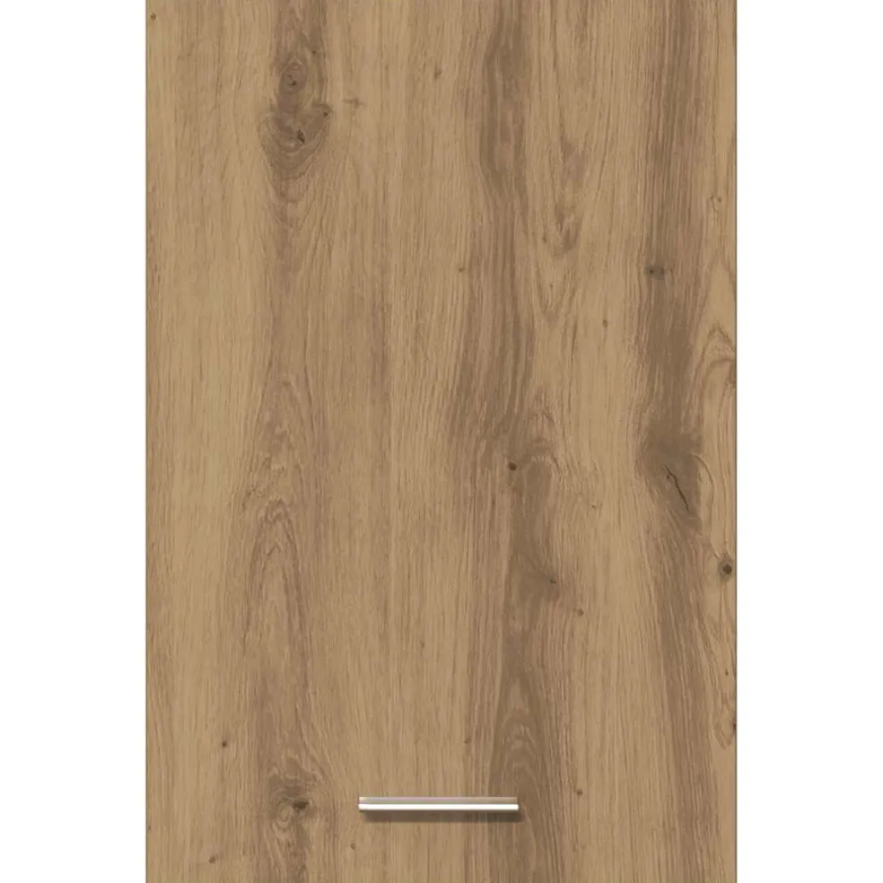 vidaXL Bovenkast Lyon 40x31x60 cm bewerkt hout artisanaal eikenkleur