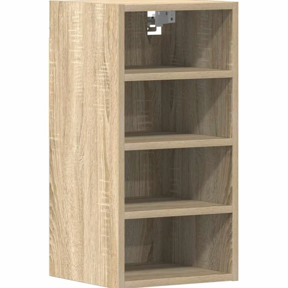 vidaXL Bovenkast Riga 30x29,5x60 cm bewerkt hout sonoma eikenkleurig