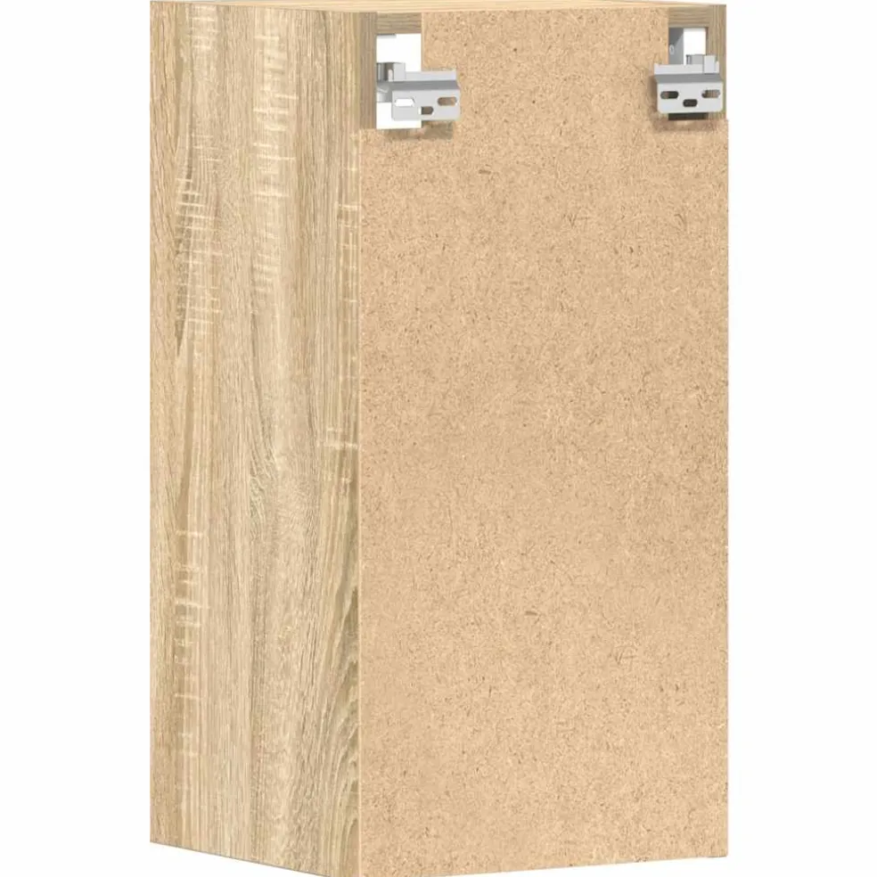 vidaXL Bovenkast Riga 30x29,5x60 cm bewerkt hout sonoma eikenkleurig