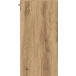 vidaXL Bovenkast Riga 40x29,5x60 cm bewerkt hout artisanaal eikenkleur