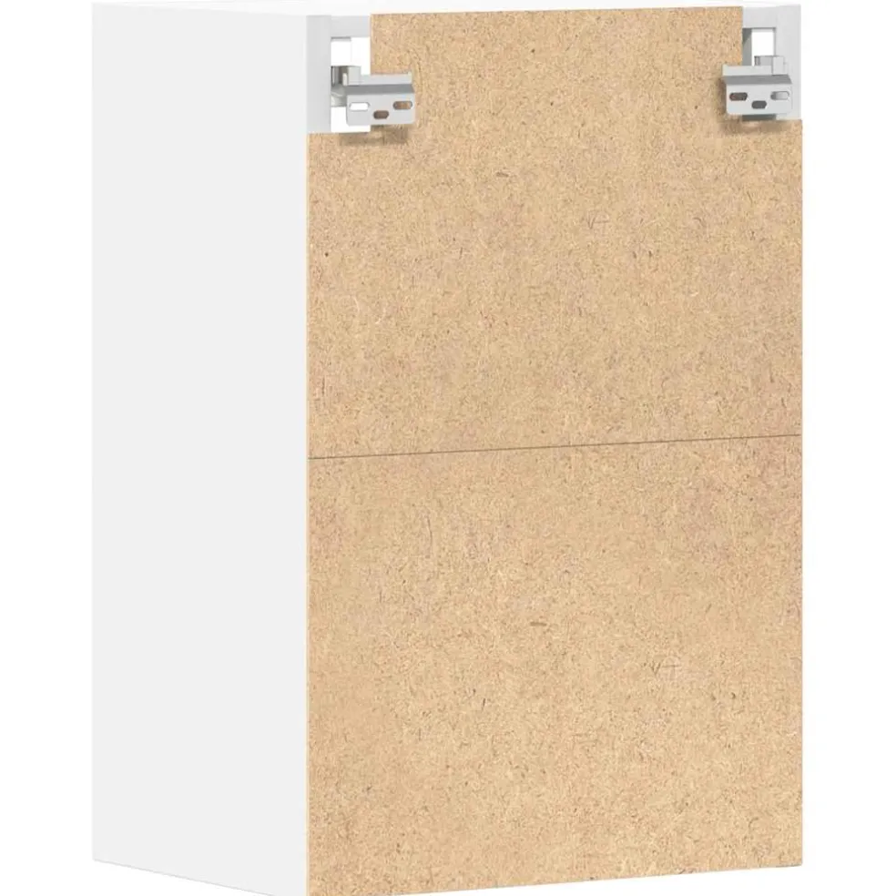vidaXL Bovenkast Riga 40x29,5x60 cm bewerkt hout wit