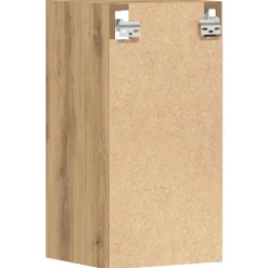 vidaXL Bovenkast Riga 30x29,5x60 cm bewerkt hout artisanaal eikenkleur