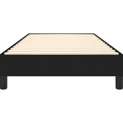 vidaXL Boxspring bed 80x200 cm stof zwart