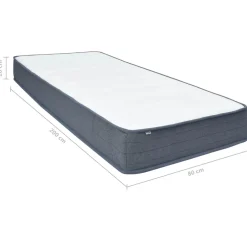 vidaXL Boxspringmatras medium 80x200x20 cm