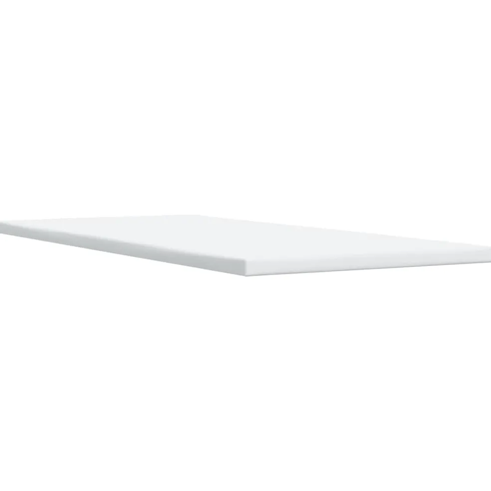 vidaXL Boxspring met matras stof crèmekleurig 80x200 cm