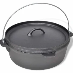 vidaXL Braadpan 5,6 L inclusief accessoires