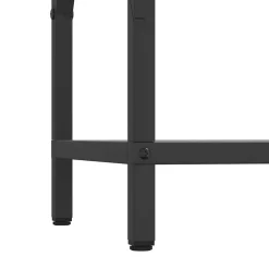 vidaXL Brandhoutrek 40x40x40 cm koudgewalst staal antracietkleurig