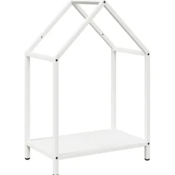 vidaXL Brandhoutrek 50x25x60 cm koudgewalst staal antracietkleurig